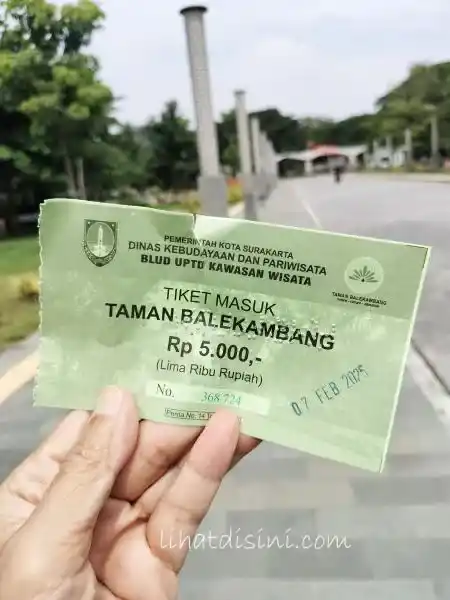 harga tiket masuk