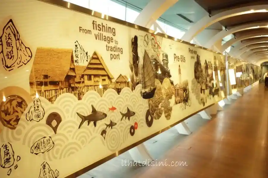 Singapore City Gallery, Jejak Transformasi Kampung Nelayan
