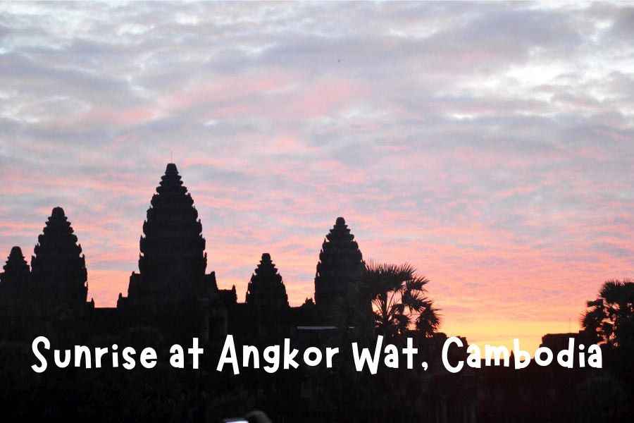 Sunrise at Angkor Wat, Cambodia