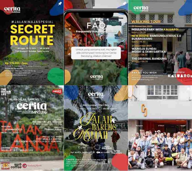 Komunitas Walking Tour, Teman Jalan Bareng Jelajah Kota