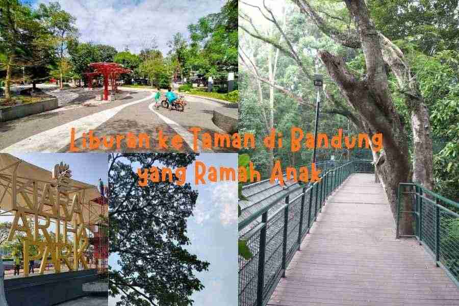 Liburan ke Taman di Bandung yang Ramah Anak