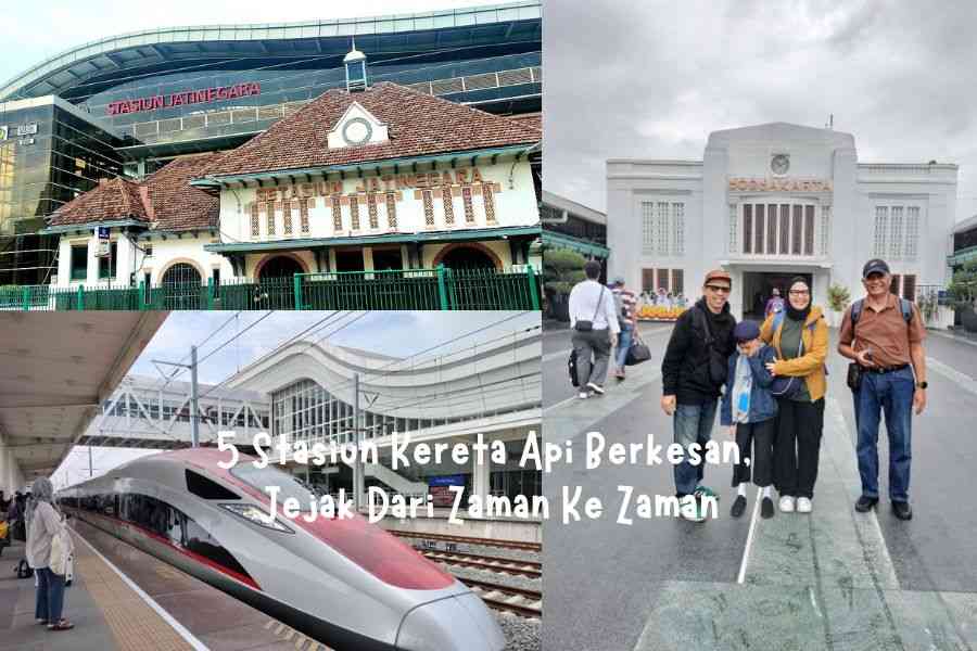 5 Stasiun Kereta Api Berkesan, Jejak Dari Zaman Ke Zaman